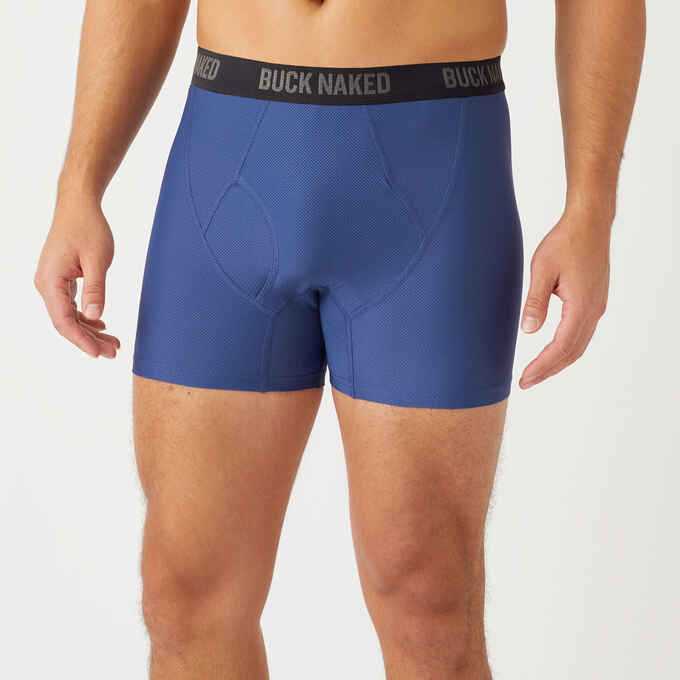 Men's Go Buck Naked Performance Short Boxer Briefs
