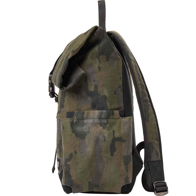Oil Cloth Camo Backpack