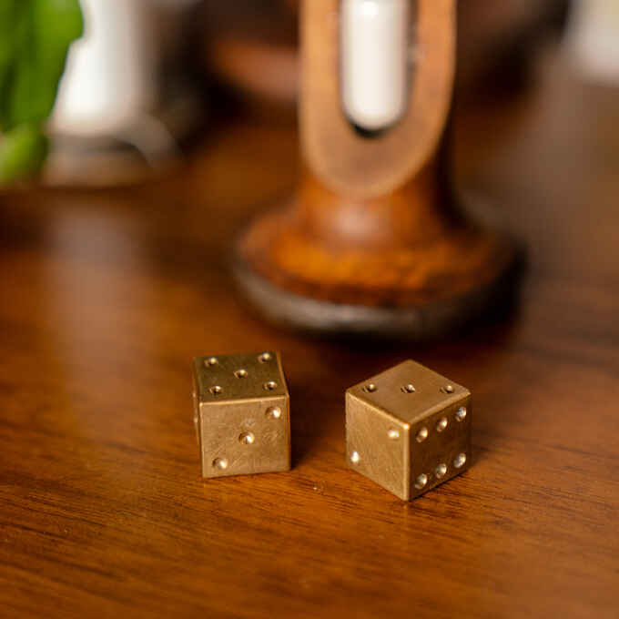 Best Made Brass Dice