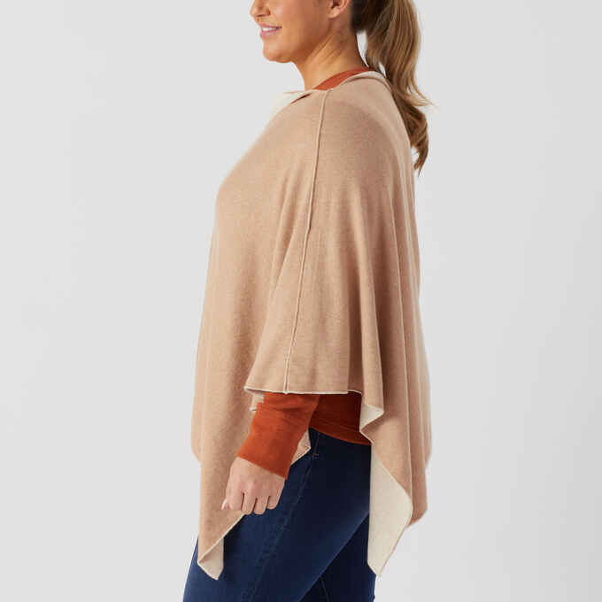 Women's Reversible Poncho