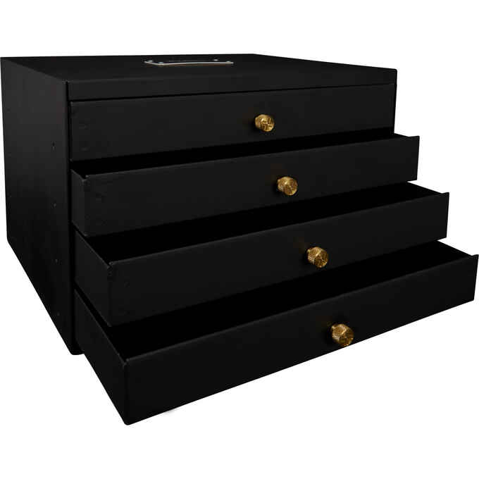 Best Made Metal 4 Drawer Desk Cabinet