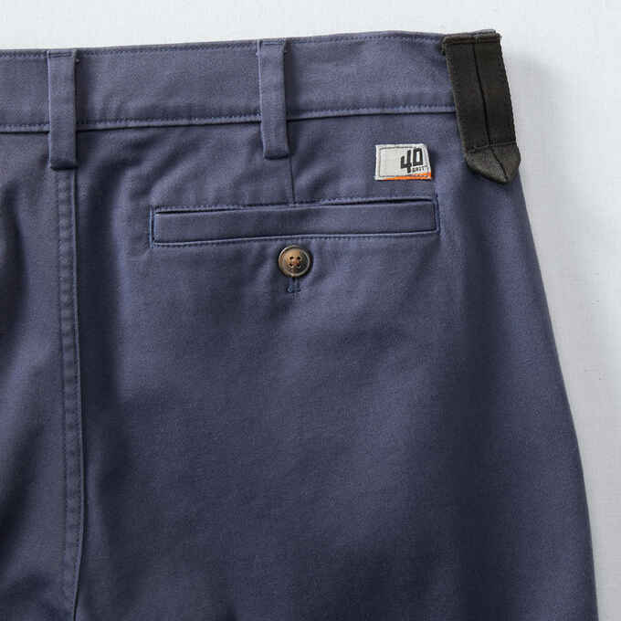 Men's 40 Grit Flex Twill Standard Fit Khaki Pants