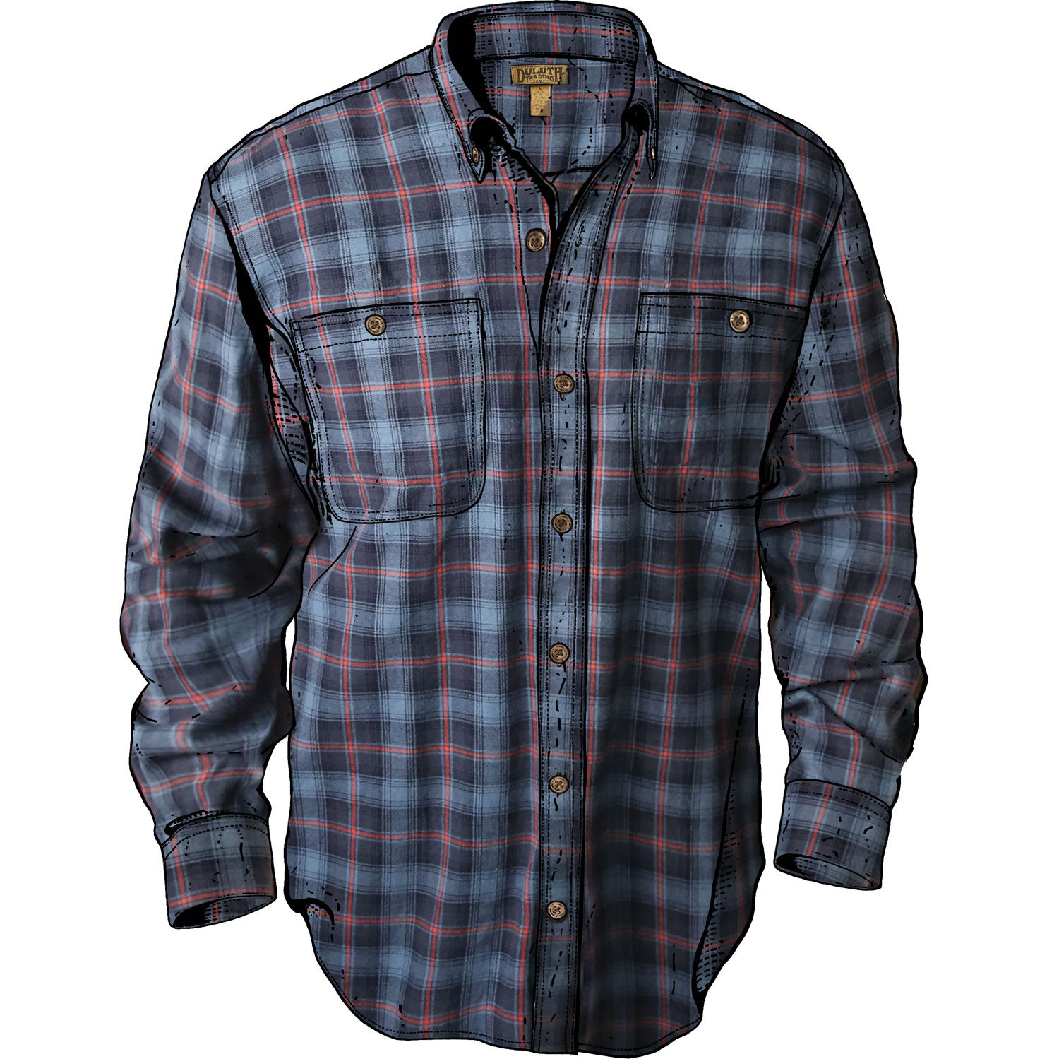 Men's Free Swingin' Slim Fit Flannel