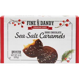 Dark Chocolate Sea Salt Caramels