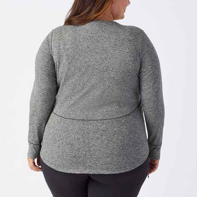 Women's Plus Plushcious Long Sleeve Crew Shirt