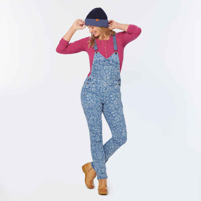 Women's DoubleFlex Work Denim Bib Overall