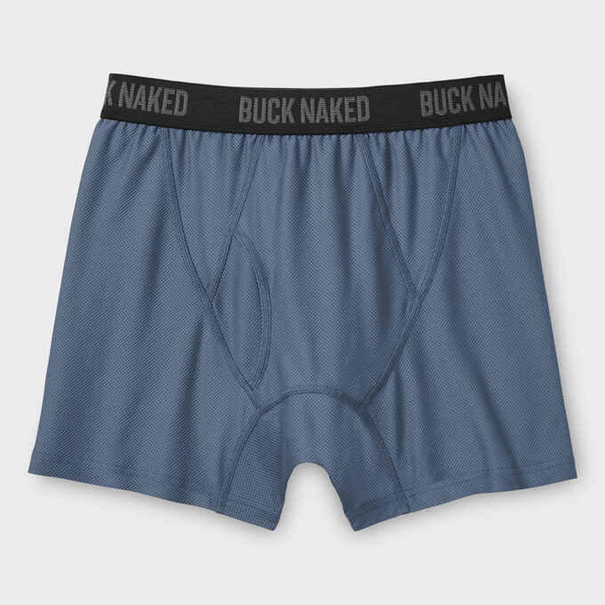 Men's Go Buck Naked Performance Short Boxer Briefs Men's Go Buck Naked Performance Short Boxer Briefs