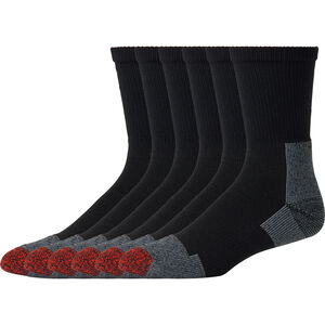 Men's Everyday 6-Pack Lightweight Crew Socks