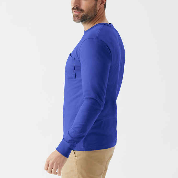 Men's Best Made Long Sleeve Supima Knit Pocket Tee