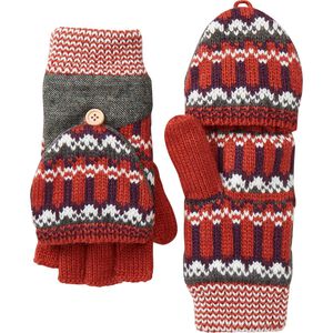 Women's Fair Isle Convertible Mittens