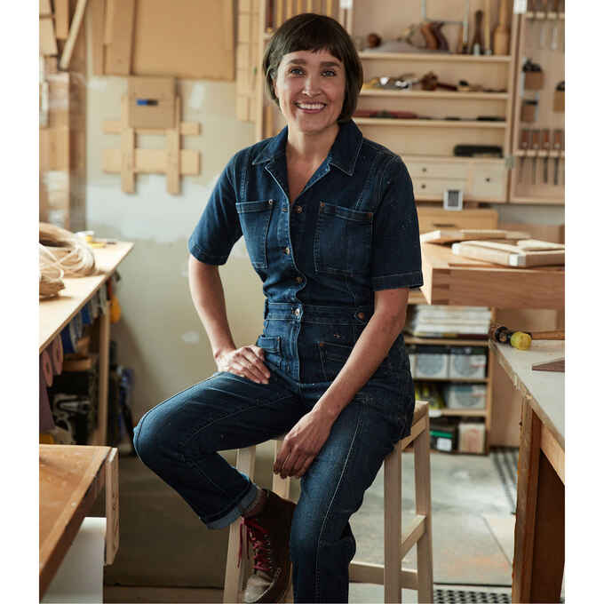 Women's Double Flex Denim COOLMAX Coveralls