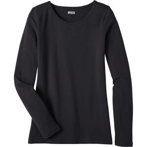 Women's No-Yank Long Sleeve Scoopneck T-Shirt