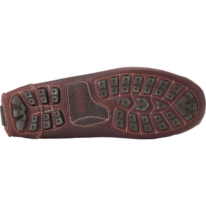 Men's Bison Leather Driving Moccasins
