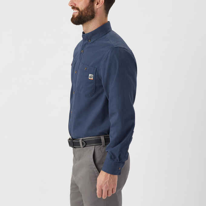Men's 40 Grit Standard Fit Long Sleeve Work Shirt