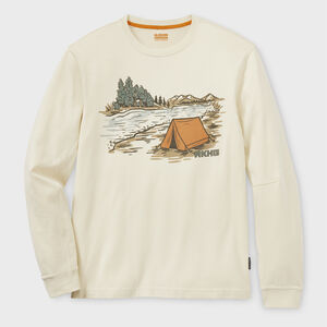Men's AKHG Crosshaul Cotton Graphic Standard Fit Long Sleeve