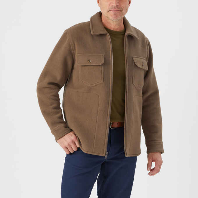 Men's Best Made Wool Flannel Overshirt