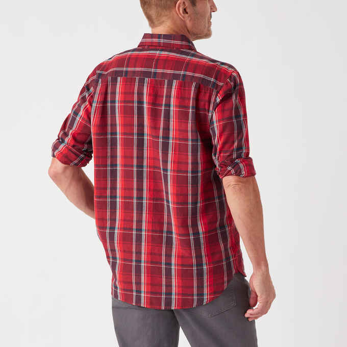 Men's Best Made Long Sleeve Standard Madras Plaid Shirt