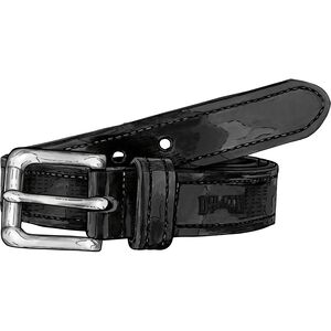 Men's Lifetime Leather Silver Buckle Belt