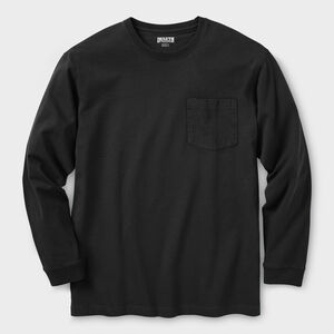 Men's Longtail T Standard Fit Long Sleeve Crew with Pocket