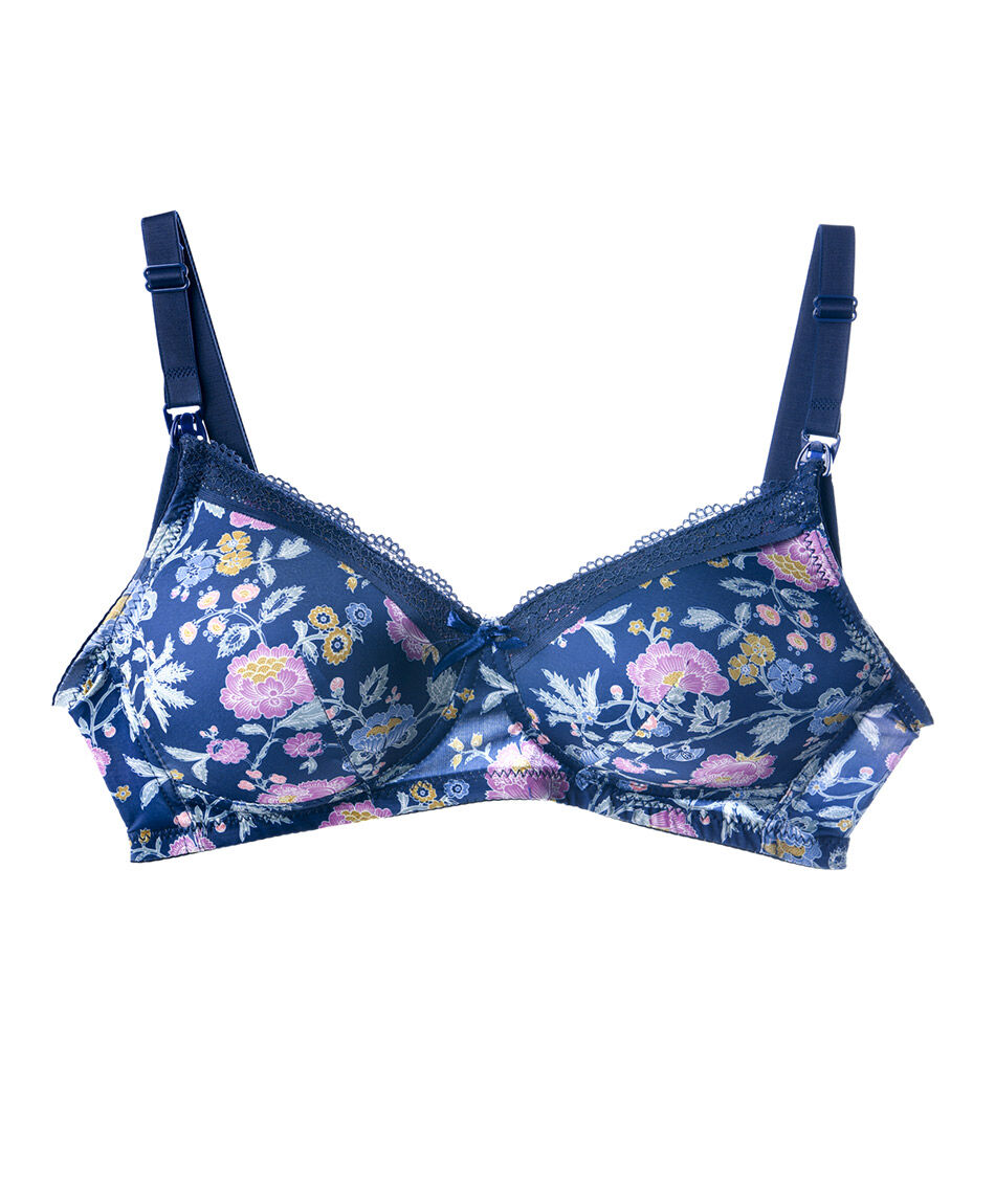 Sosten mujer floreado doble tela TRICOT