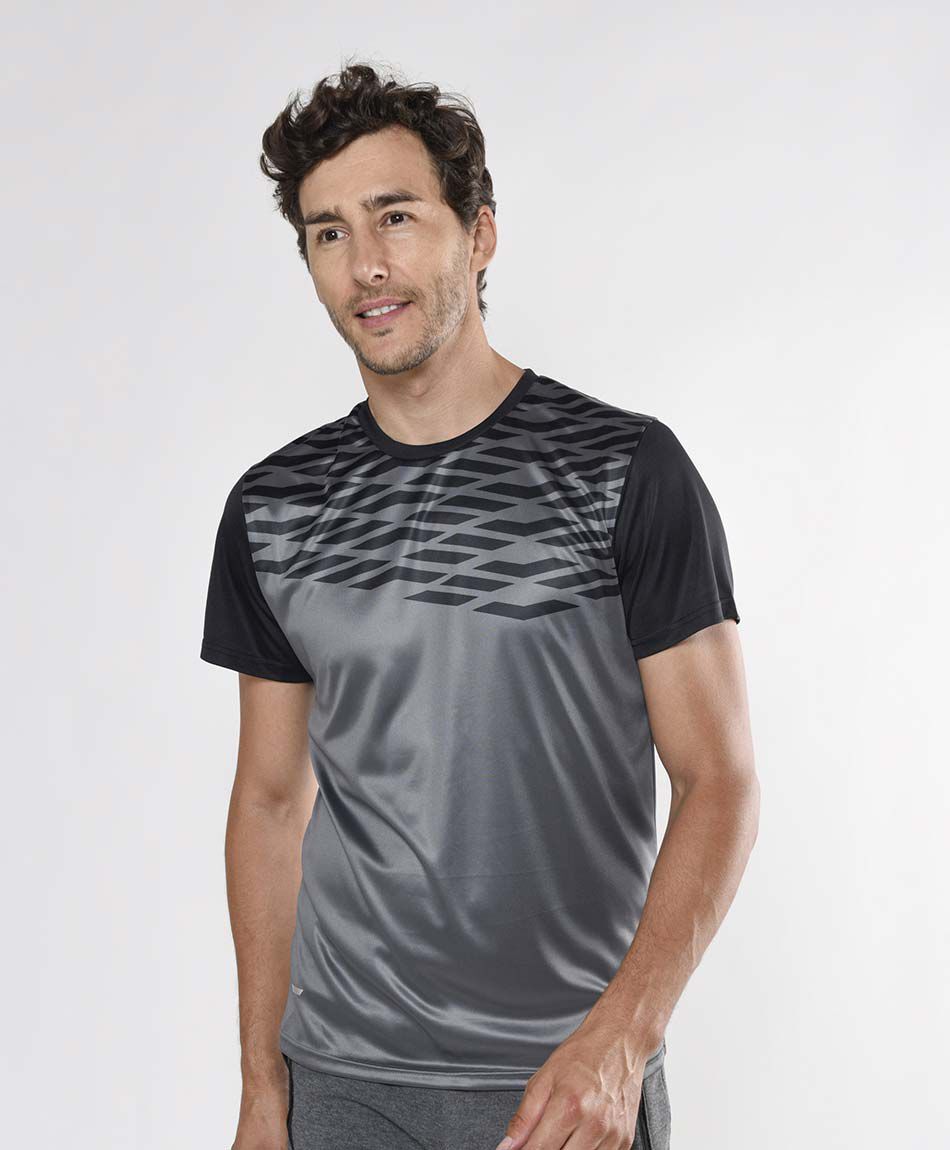Polera deportiva hombre running TRICOT