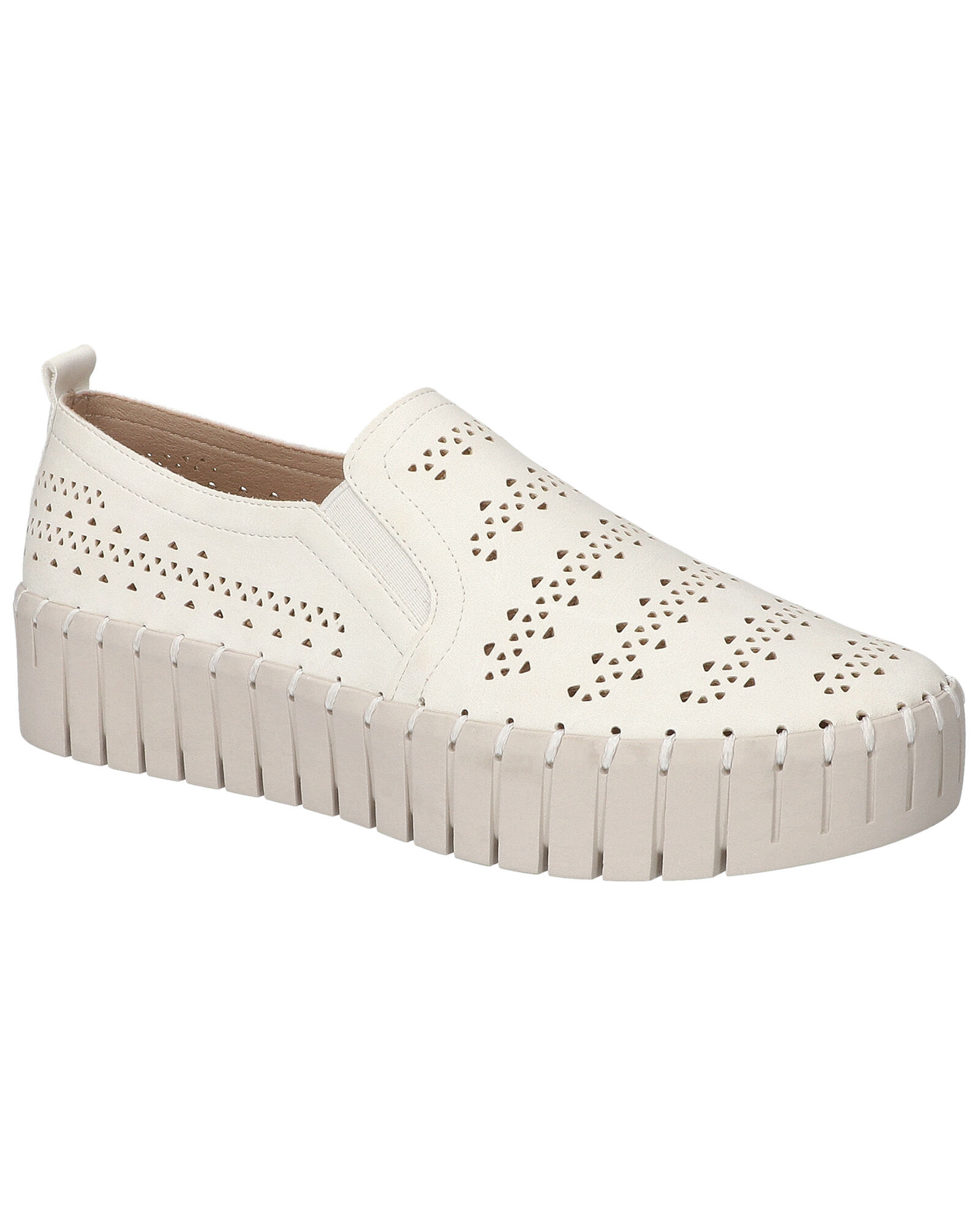 魅力の Easy Street® Peppy Platform Sneakers 液晶テレビ