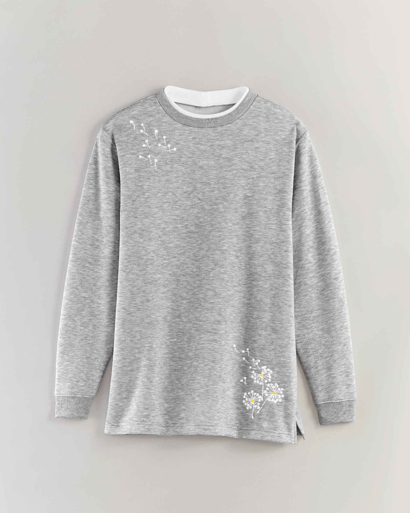 Better-Than-Basic Embroidered Tunic Sweatshirt | Blair Better-Than-Basic Embroidered Tunic Sweatshirt | Blair