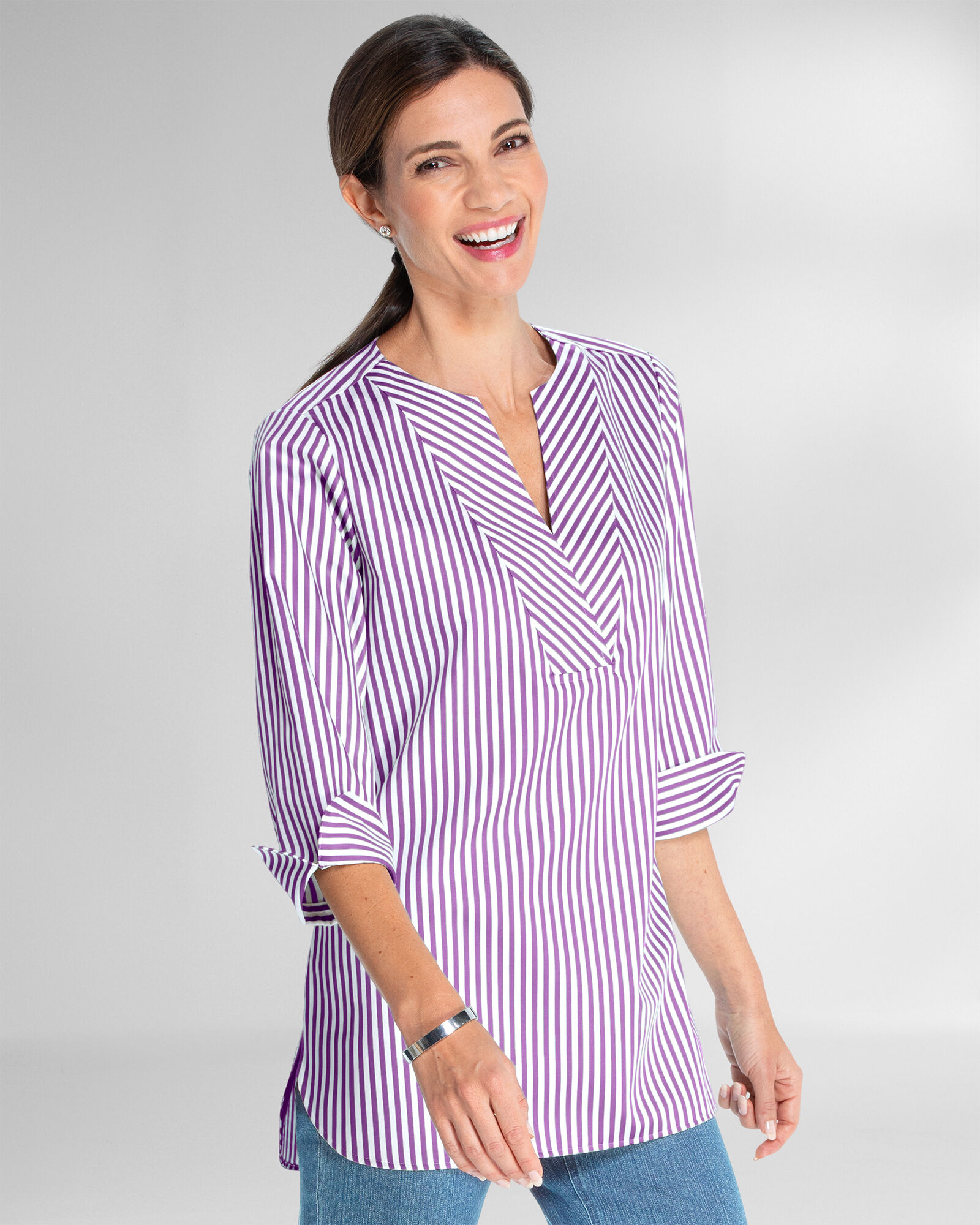 SoftKnit Long Sleeve Tunic – Cuddl Duds