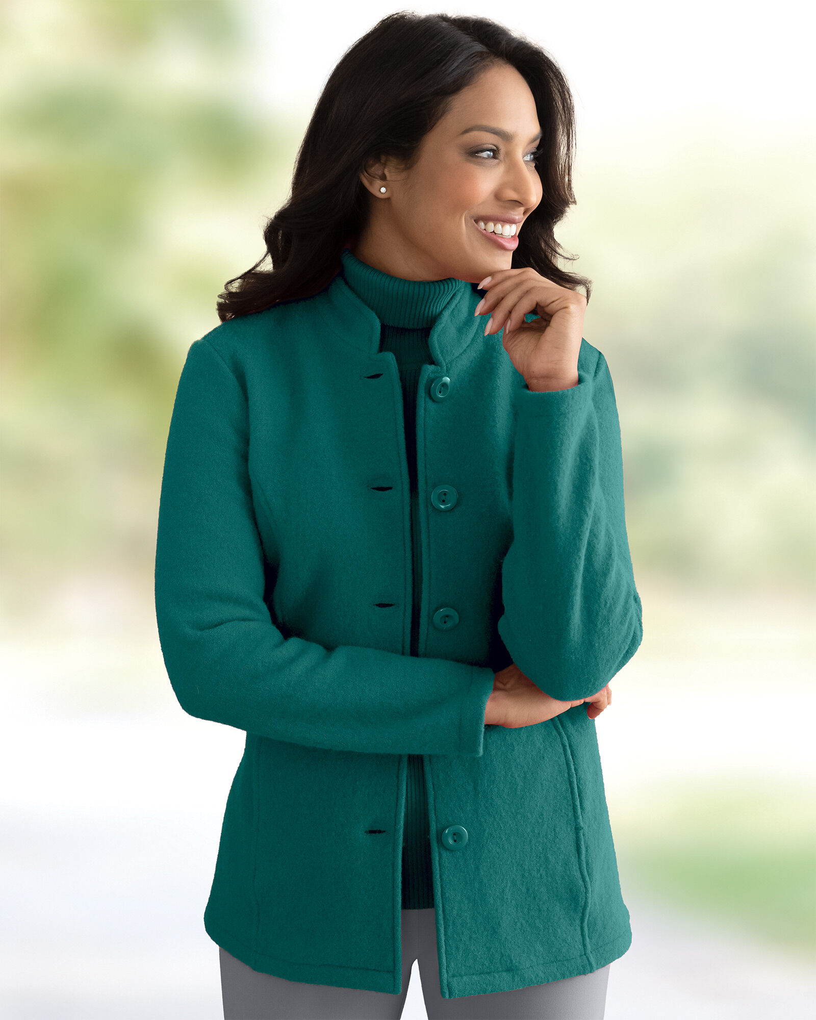品質満点 Updated Boiled Wool Jacket ジャケット・アウター
