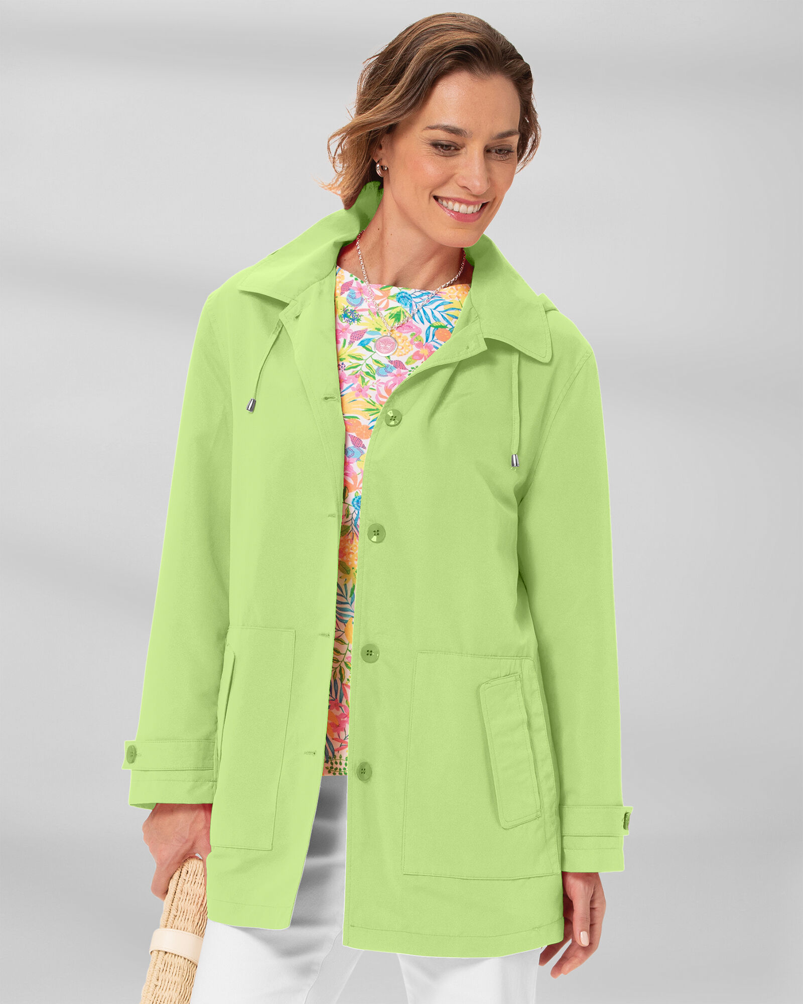 7-Pocket Solid Jacket | Appleseed's