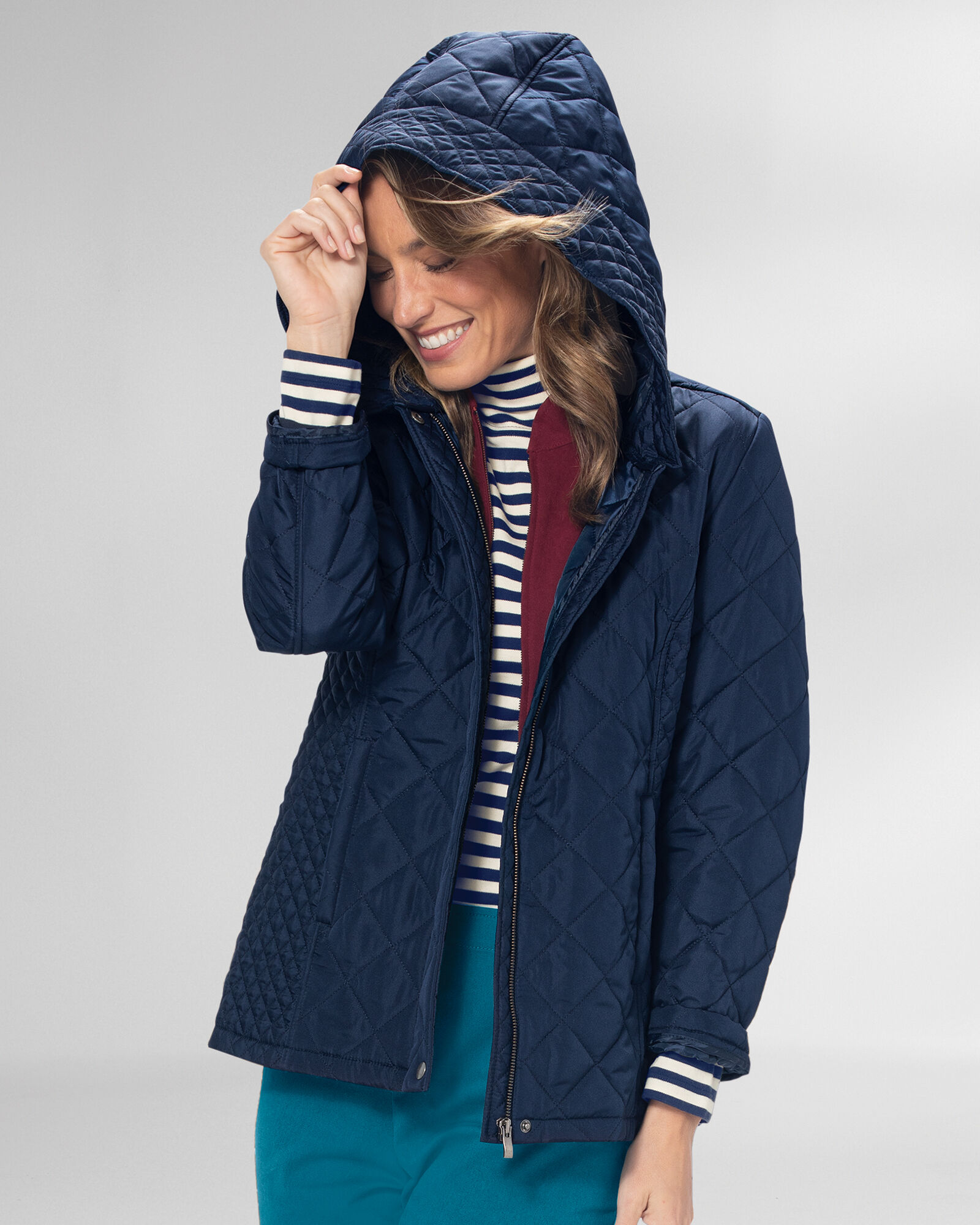 Hooded Quilted Jacket | Appleseed's Hooded Quilted Jacket | Appleseed's