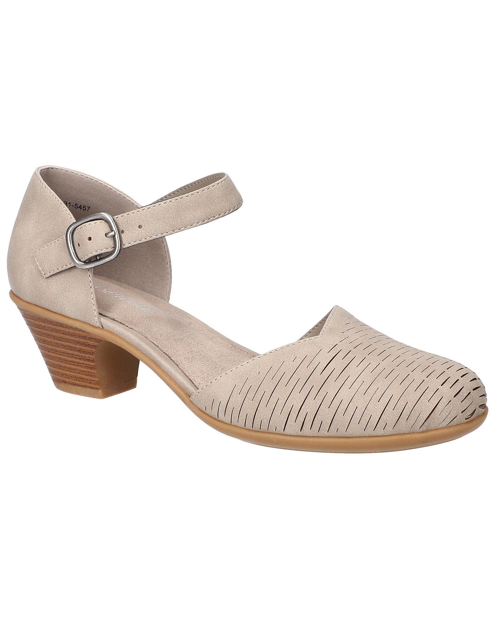 趣味 STREET Easy Street® Justina Block Heel Sandals