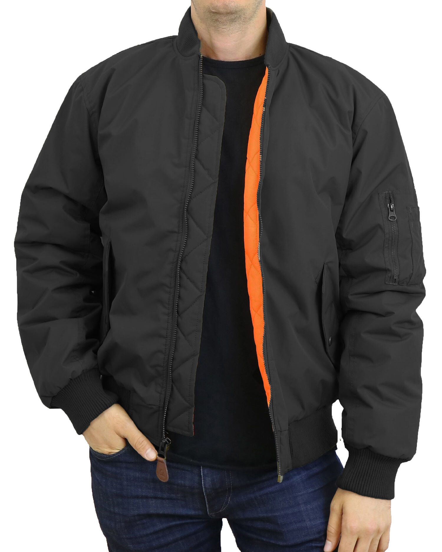 I Spiewak and Sons MA-1 Flyer Bomber Jacket US Army Air