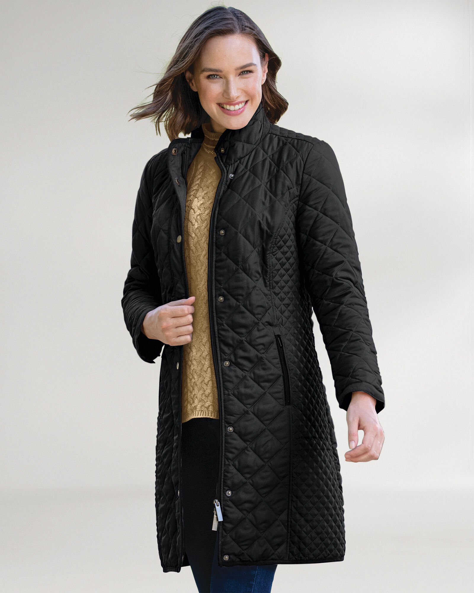 新品/正規品】Madison Quilted Long Coat Mサイズ ジャケット