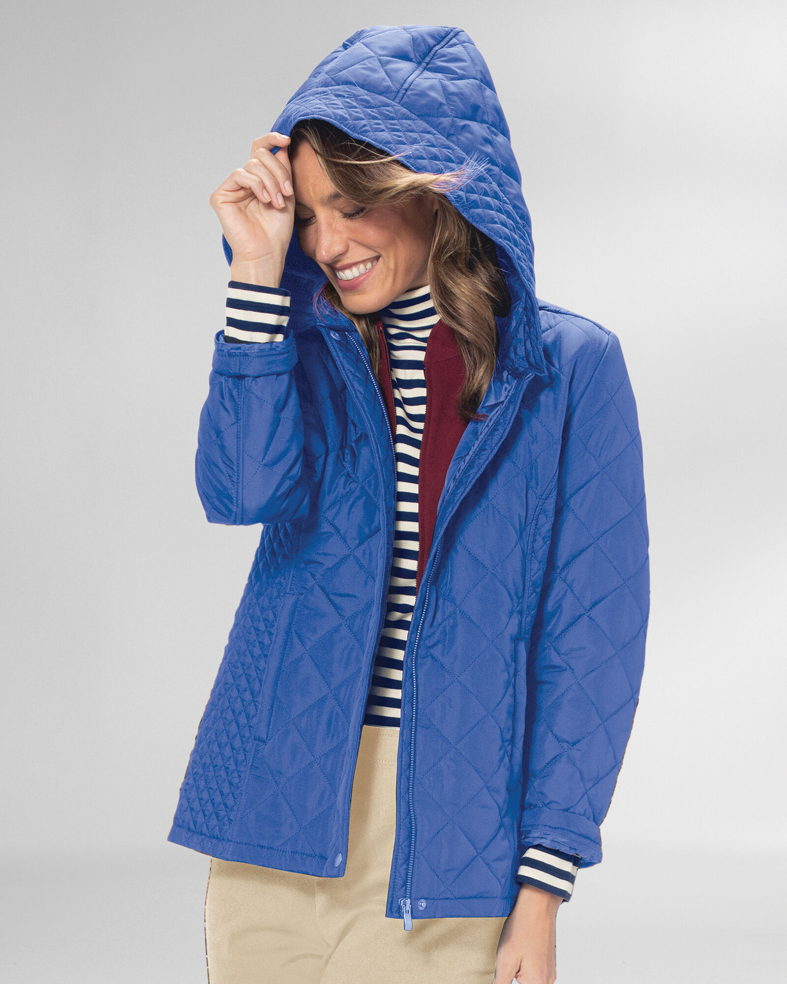 Hooded Quilted Jacket | Appleseed's Hooded Quilted Jacket | Appleseed's