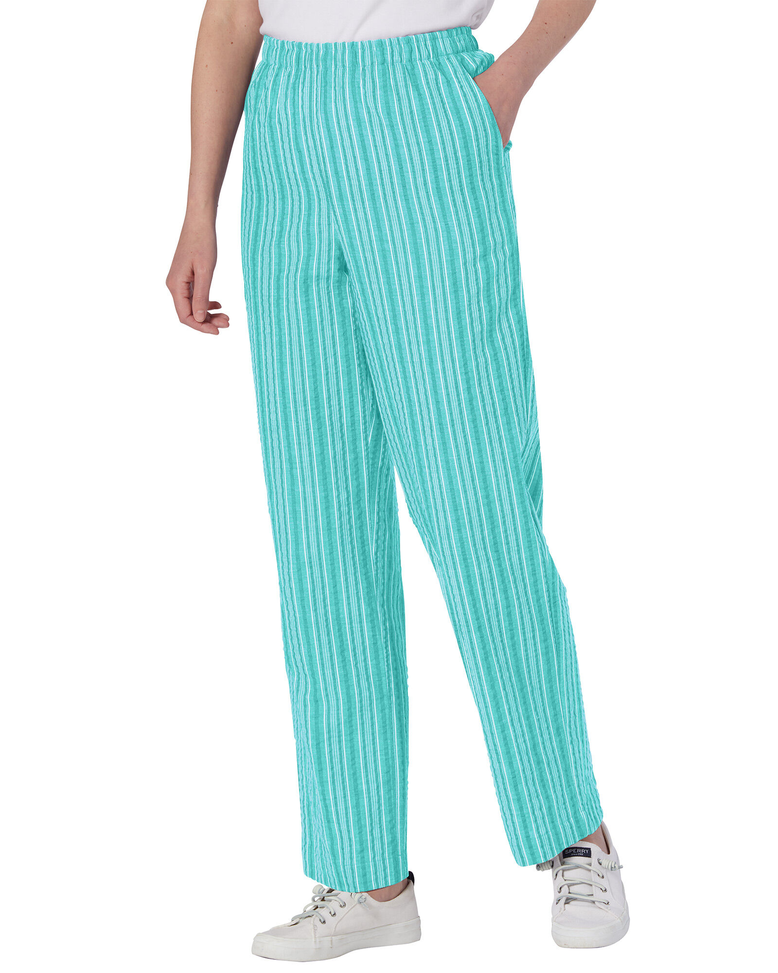 CLANE（クラネ）の「CLANE SUCKER STRIPE EASY PANTS（その他