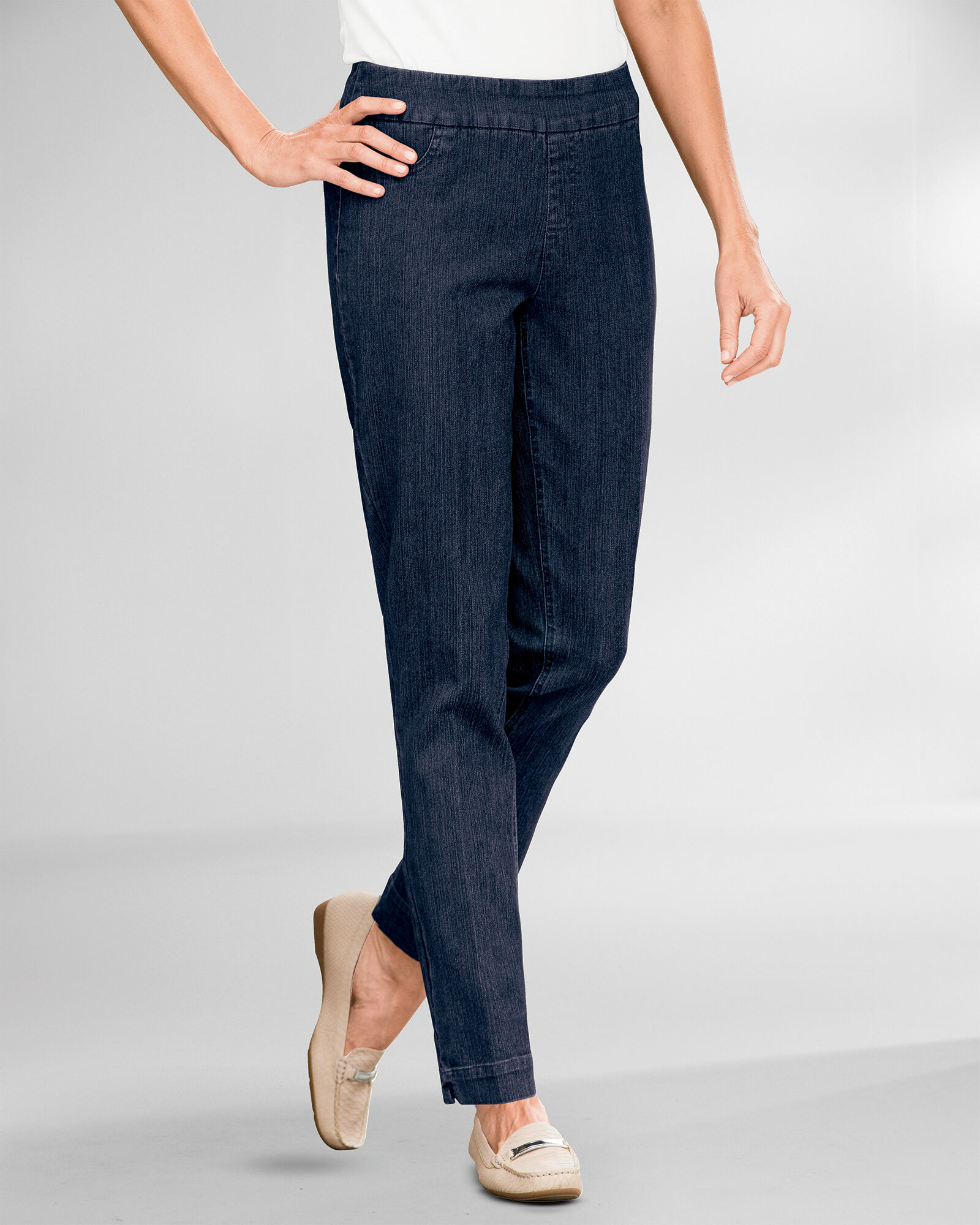 送料無料 通販 激安 SlimSation® Tapered-Length Appleseed's | Pants パンツ