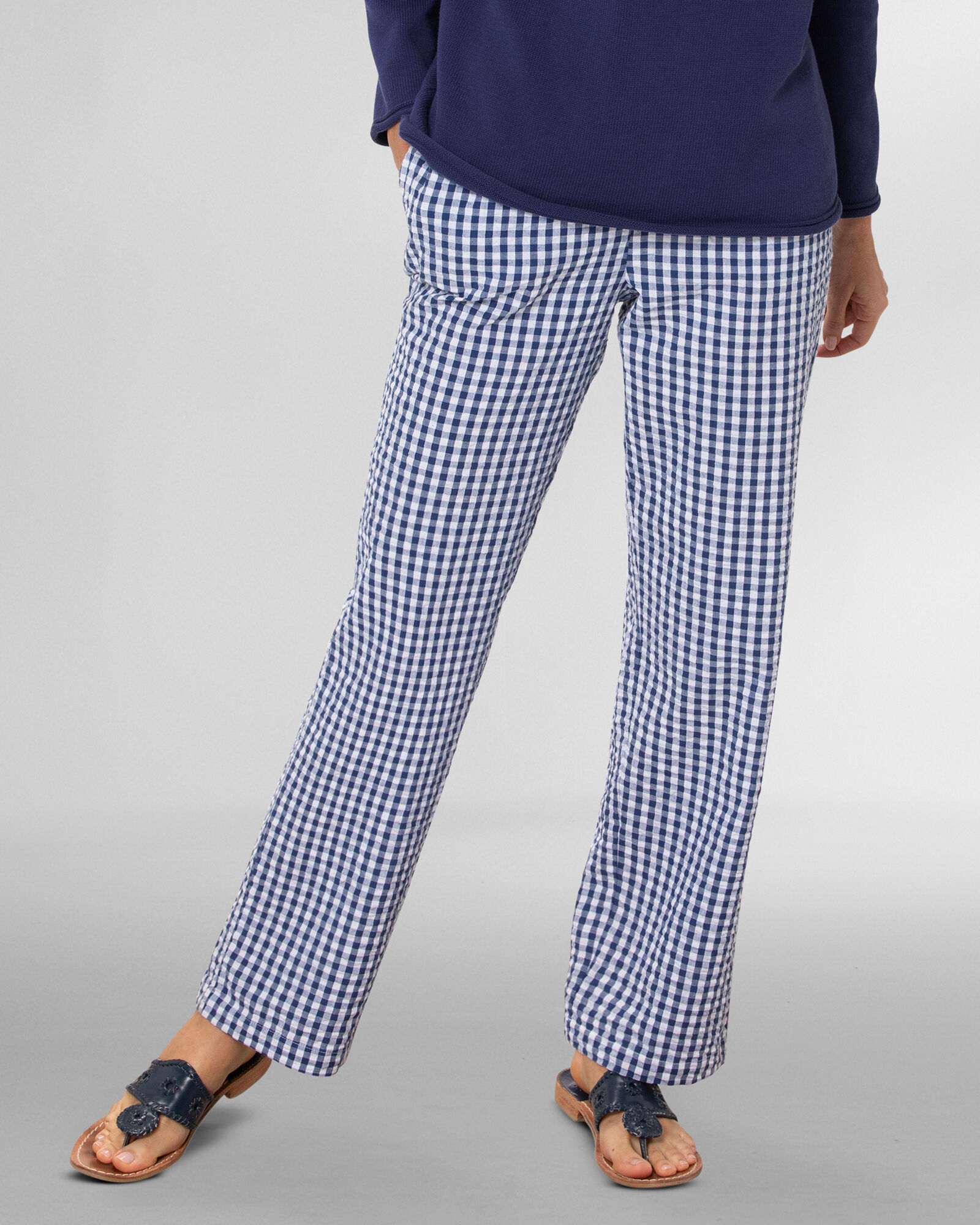 Gingham Seersucker Pants | Appleseed's