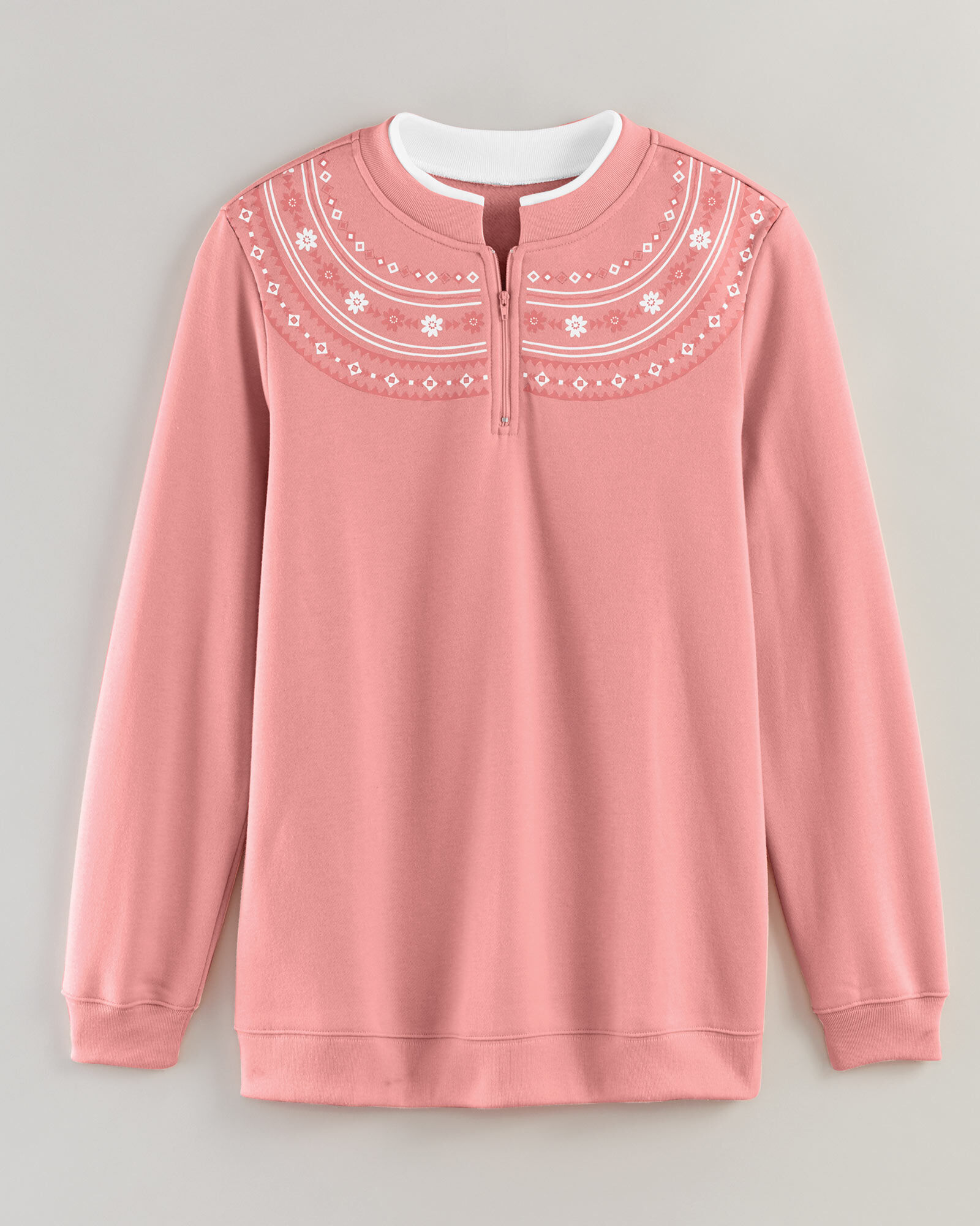 Printed Yoke Sweatshirt | Blair
