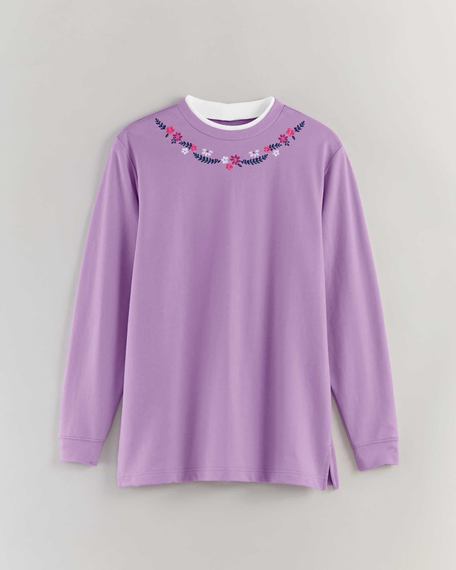 登場! Better-Than-Basic Blair | Sweatshirt Tunic Embroidered トップス