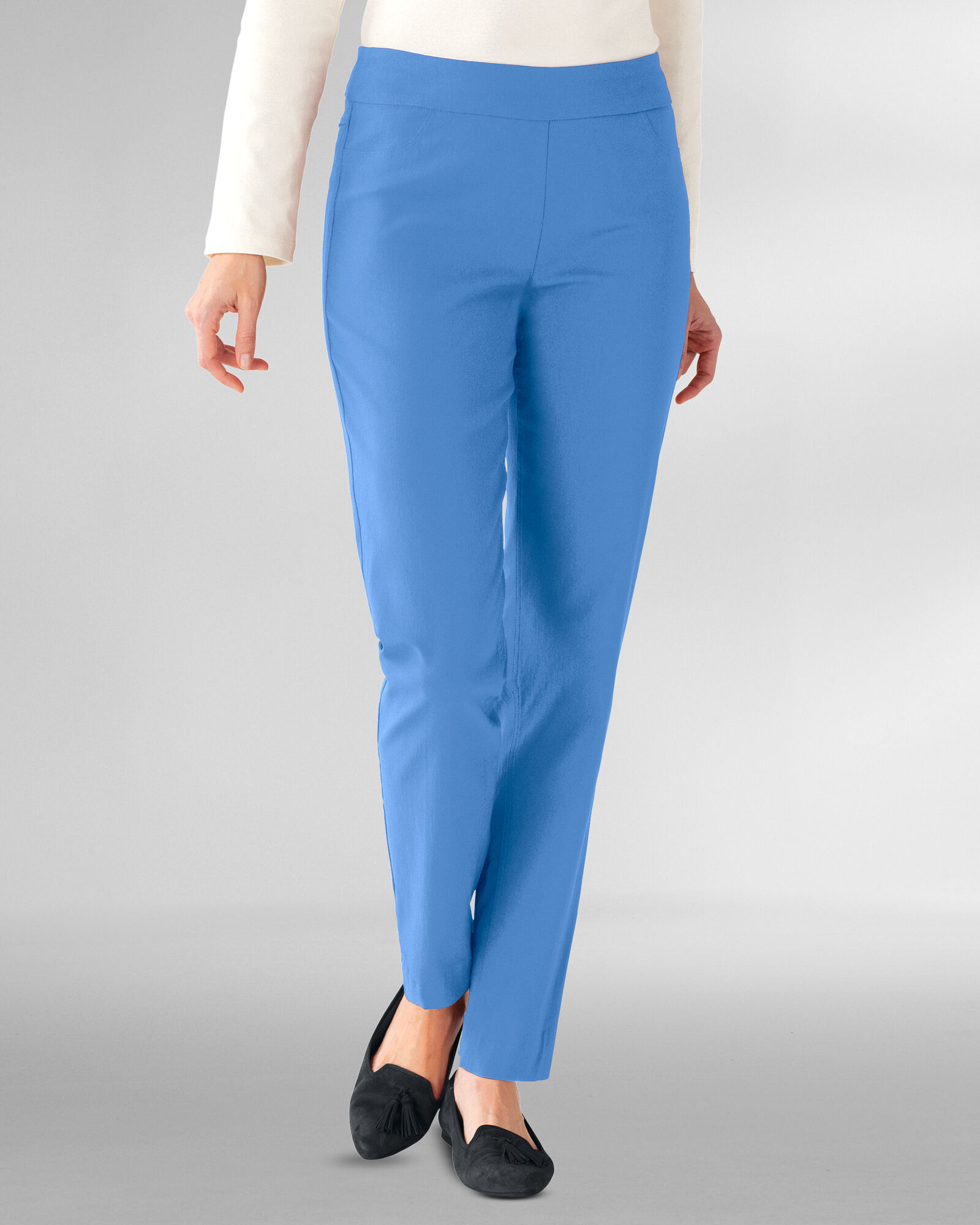 SlimSation® Tapered-Length Pants | Appleseed's