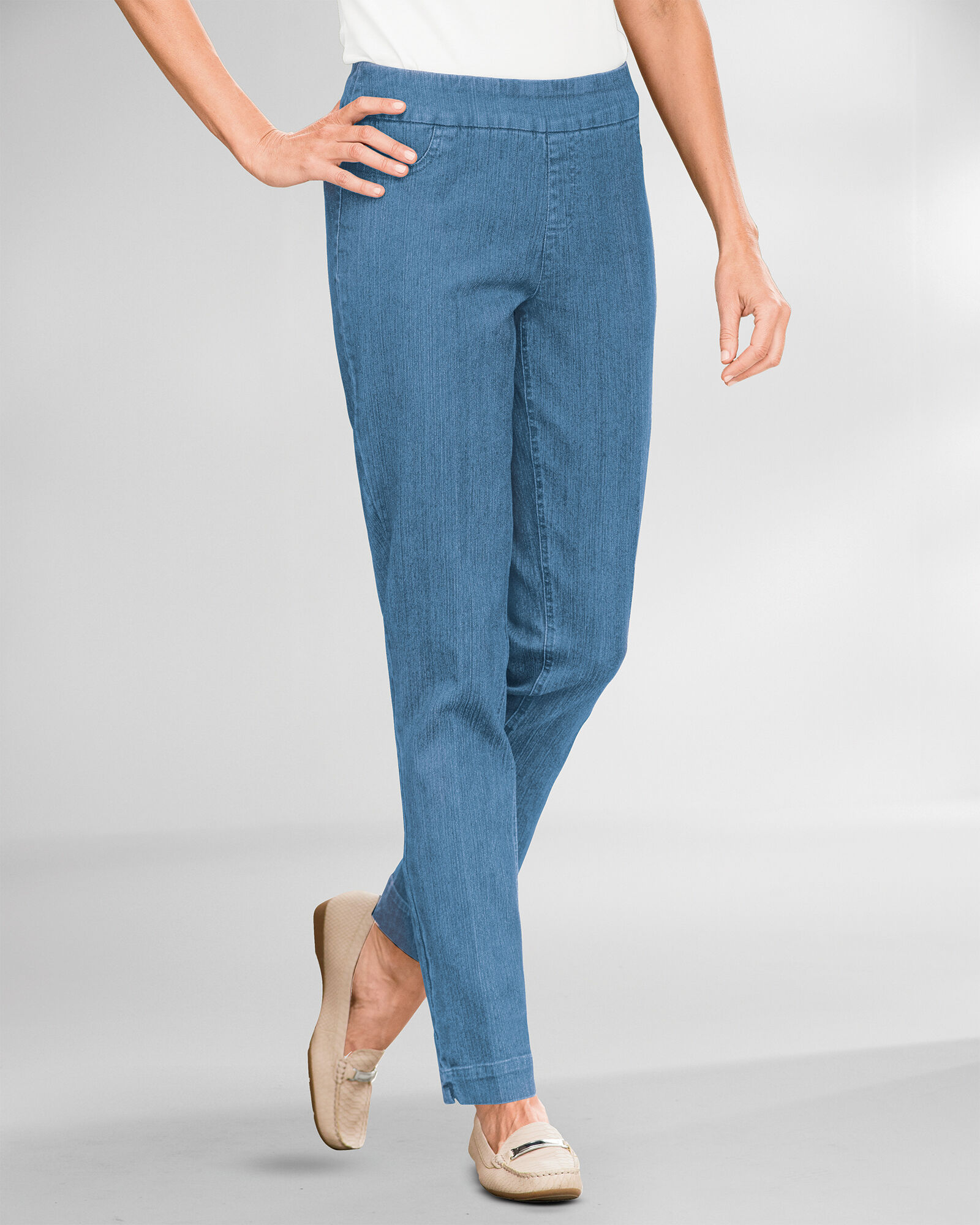 海外ブランド  Tapered-Length SlimSation® Pants Appleseed's | パンツ