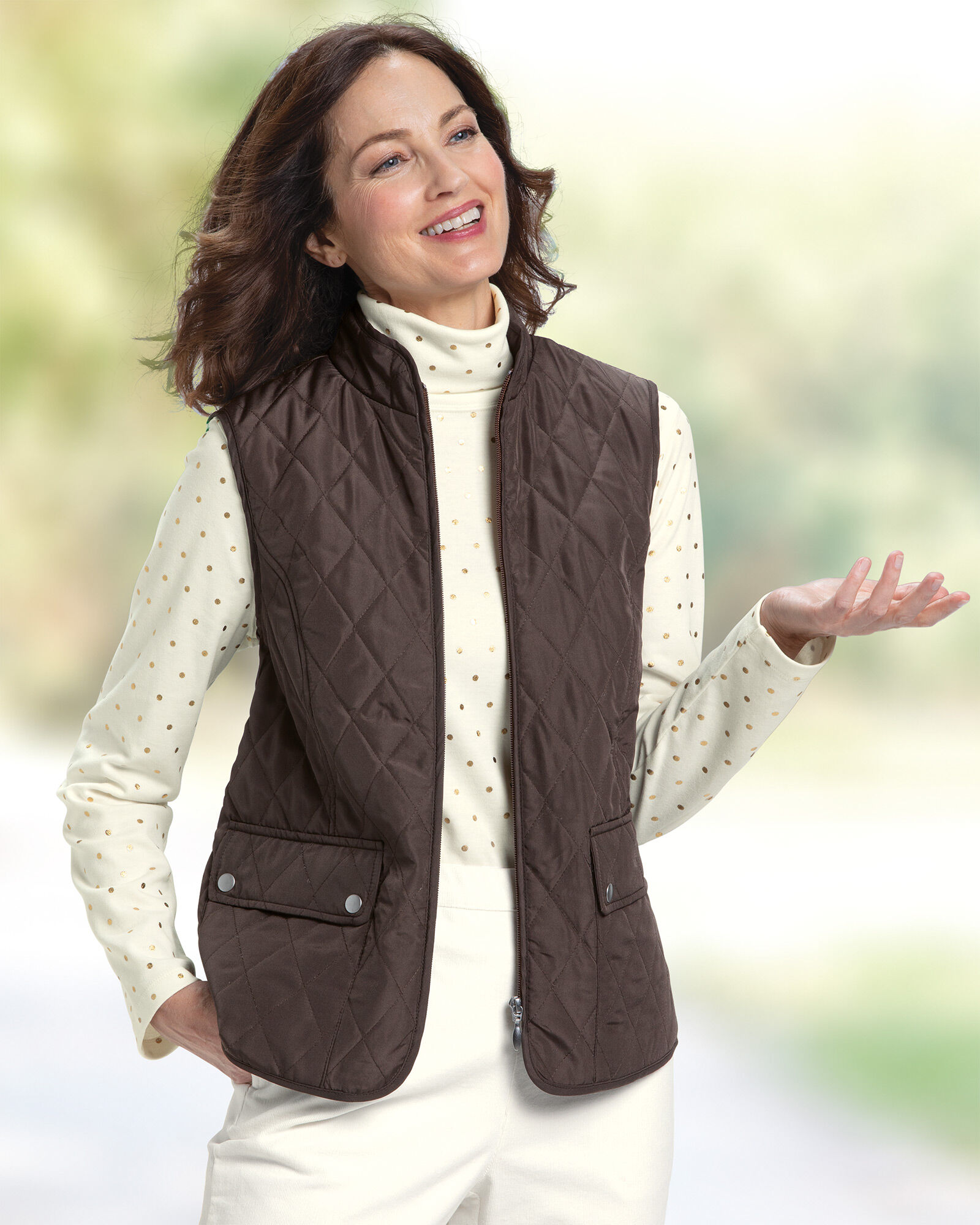 Berkshire Solid Quilted Vest | Appleseed's Berkshire Solid Quilted Vest | Appleseed's