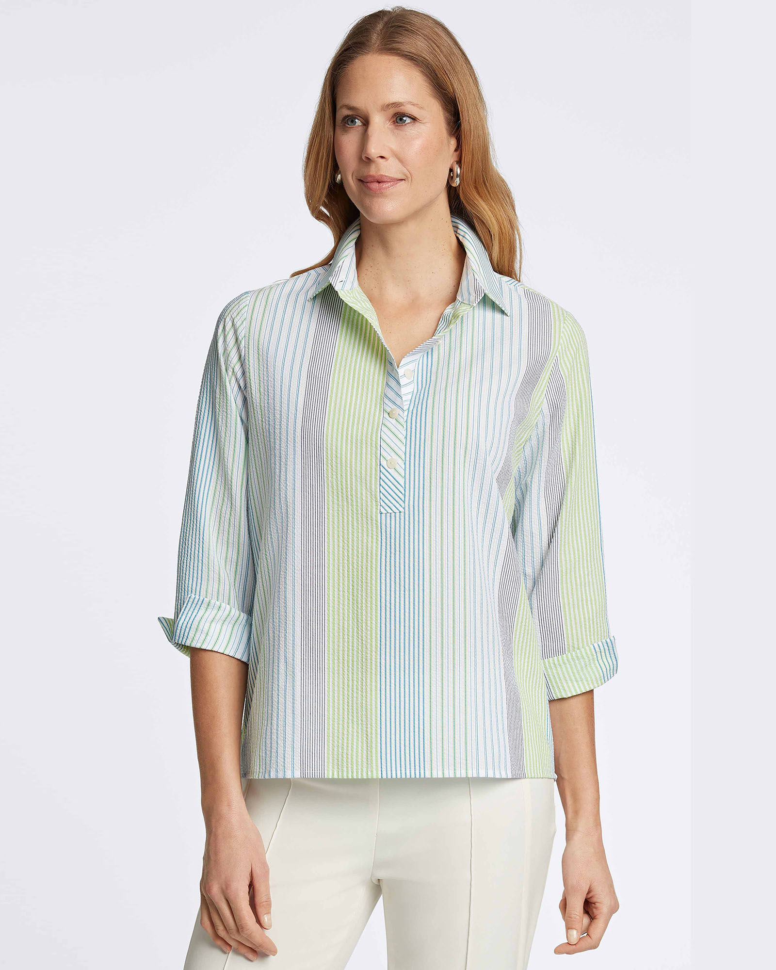 Eclectic Stripes Top - Pink | Three Bird Nest