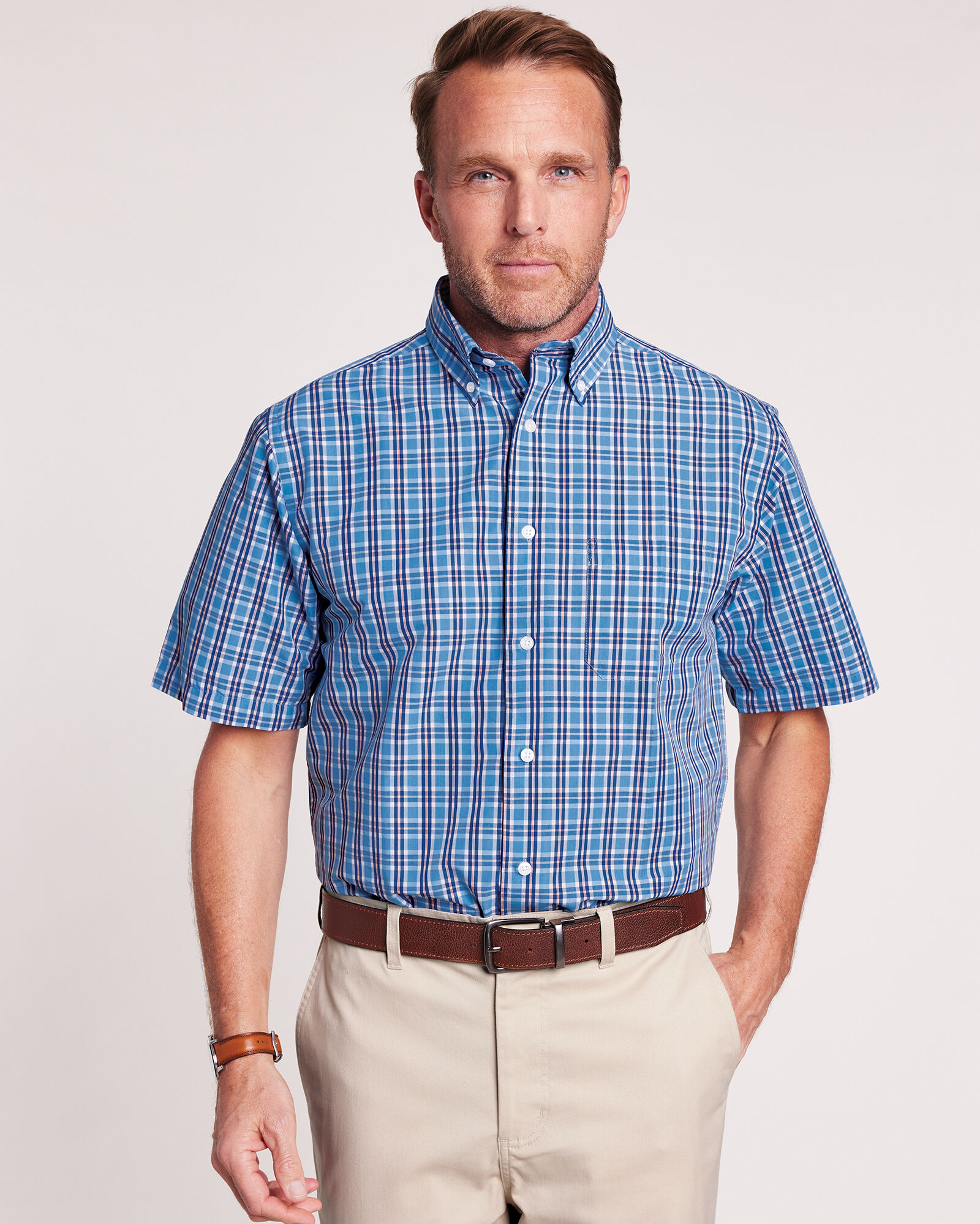 S/S Ultimate Western Fishing Shirt - Plaid – King Ranch