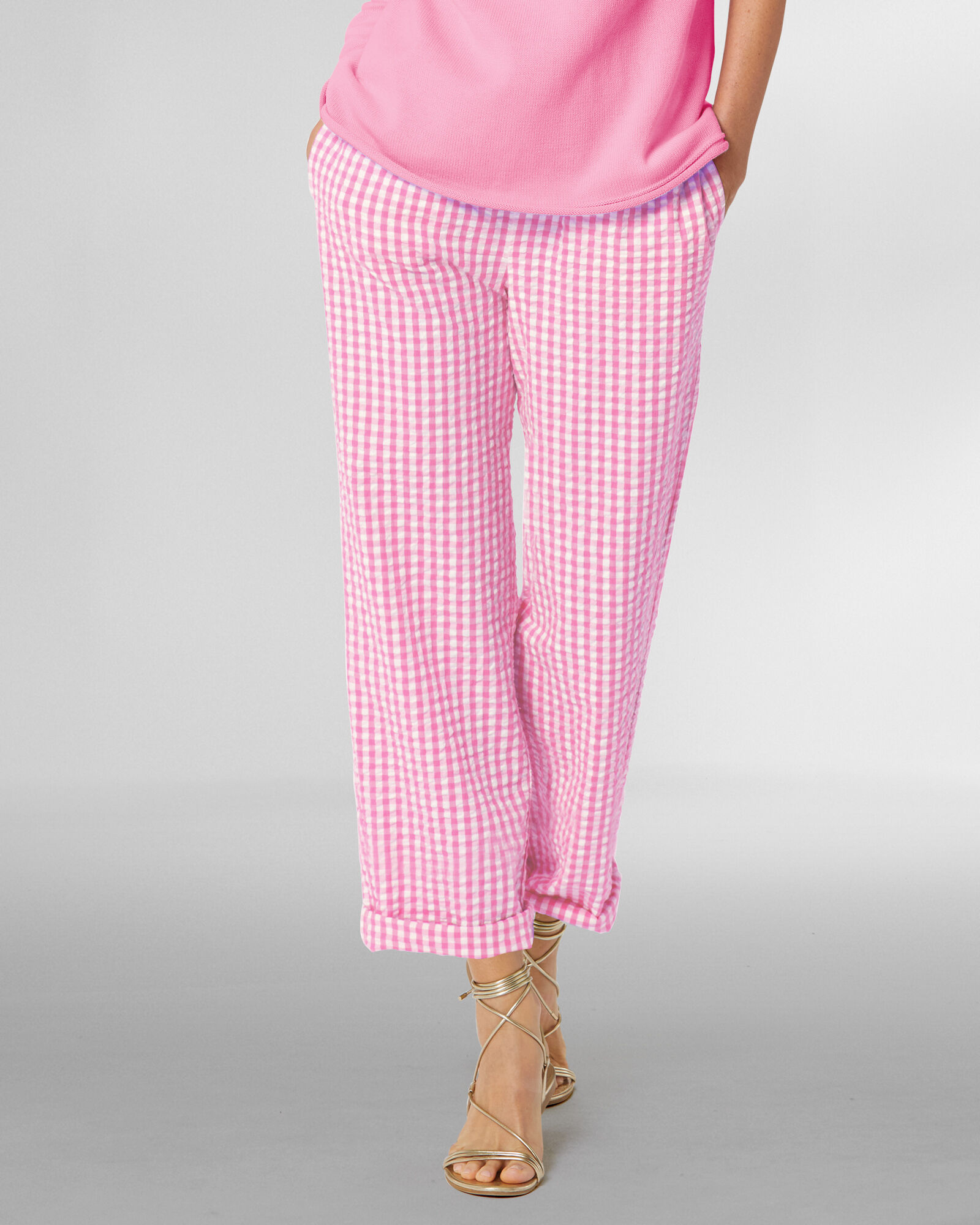 Gingham Seersucker Pants | Appleseed's
