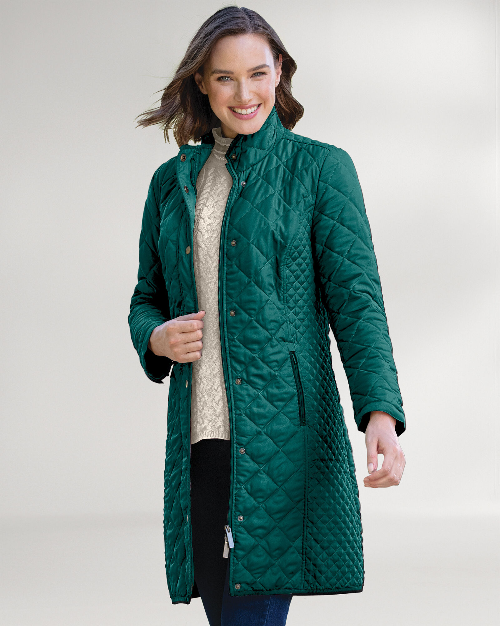 新品/正規品】Madison Quilted Long Coat Mサイズ ジャケット