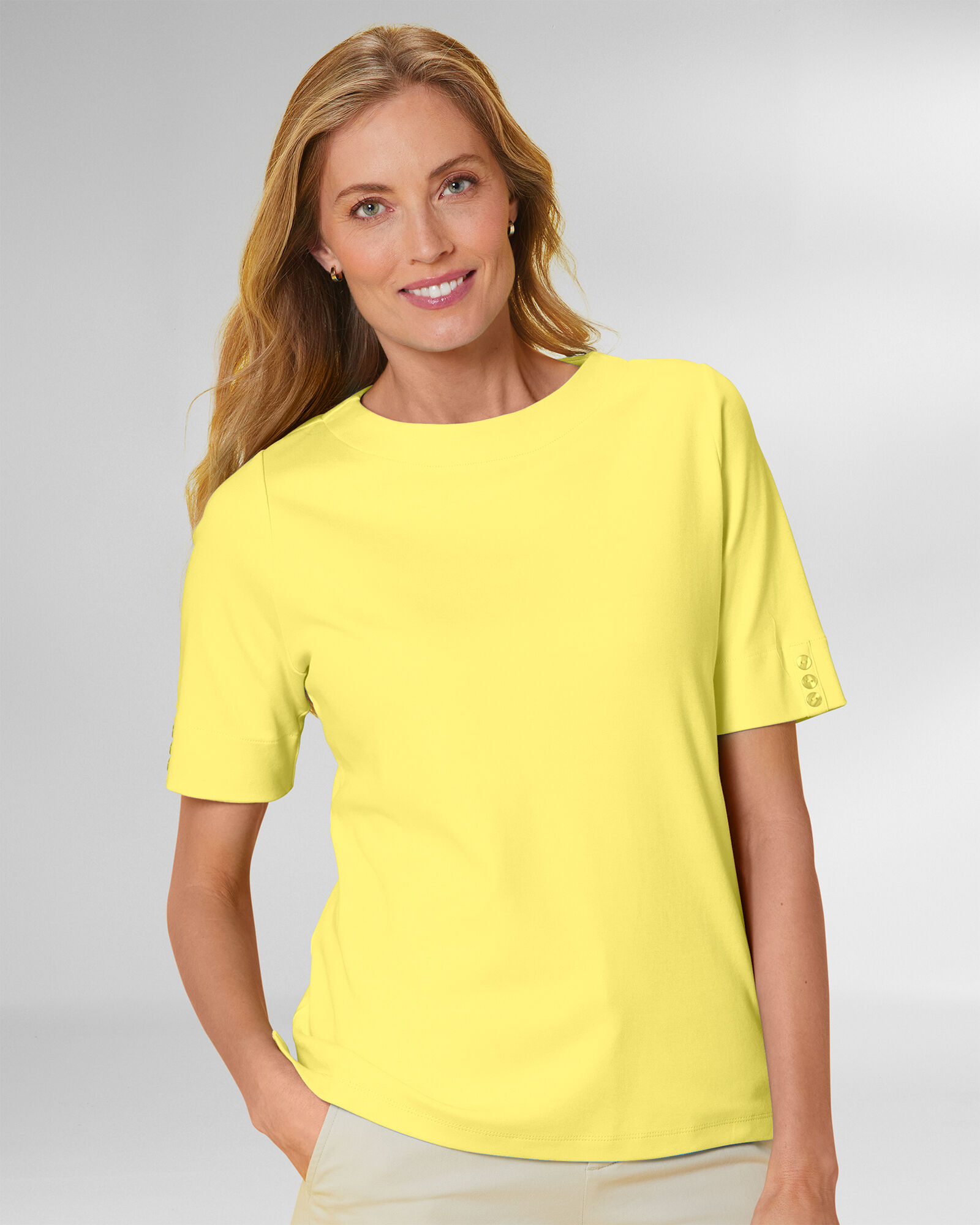 SimpleLogo/Yellow S/S Tee | Brook