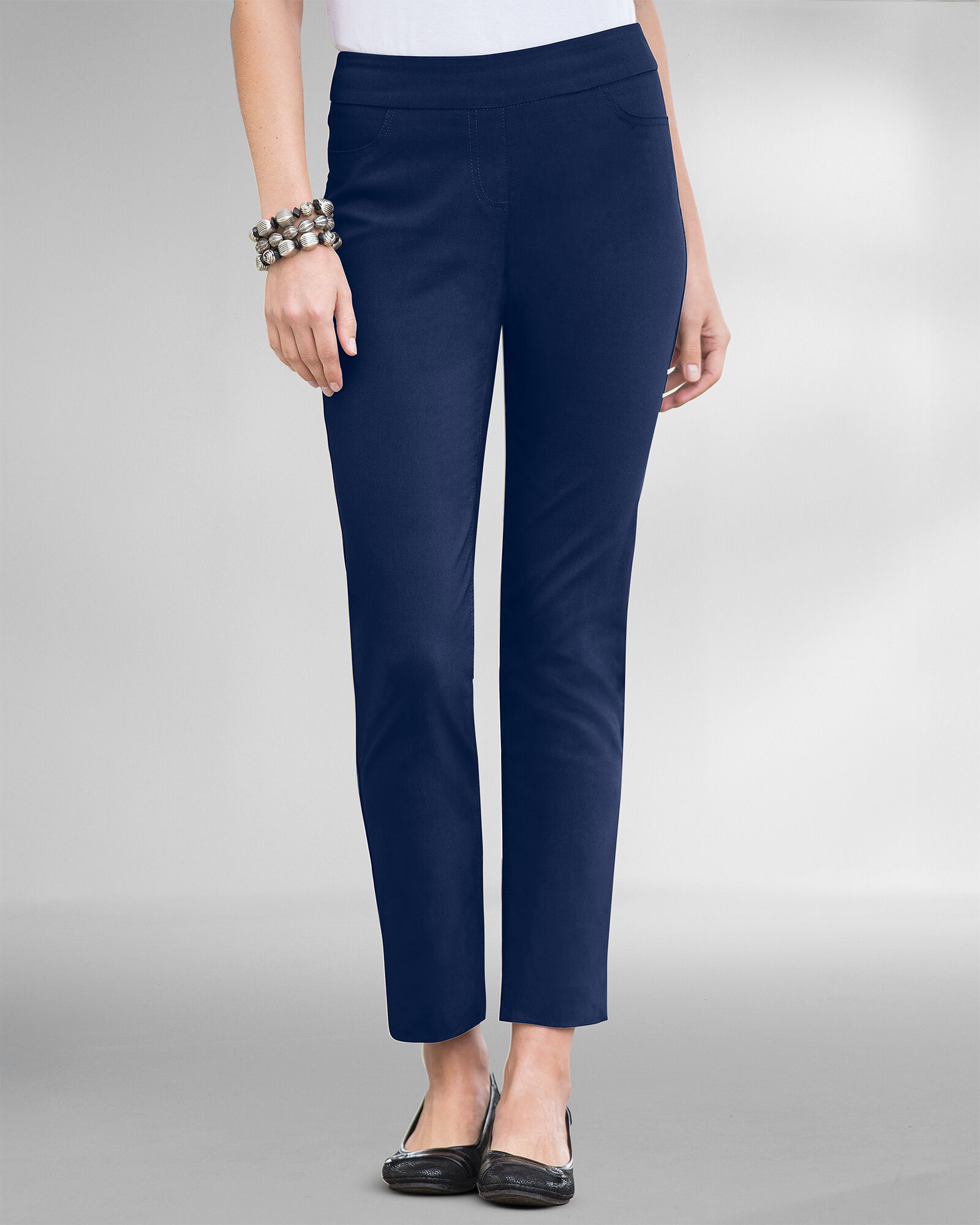 SlimSation® Ankle Pants | Appleseed's
