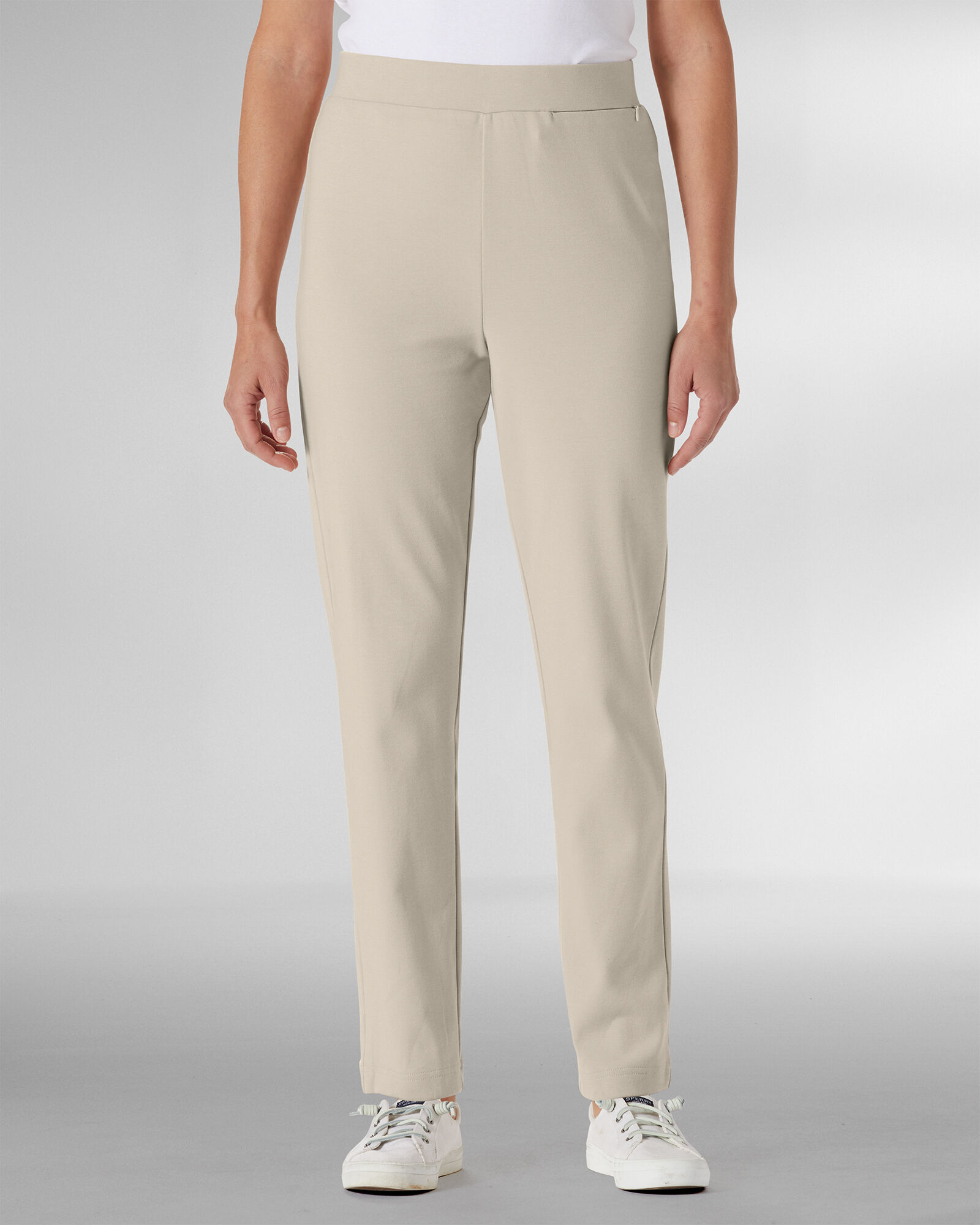Everyday Knit Zip-Pocket Slim Pants | Appleseed's